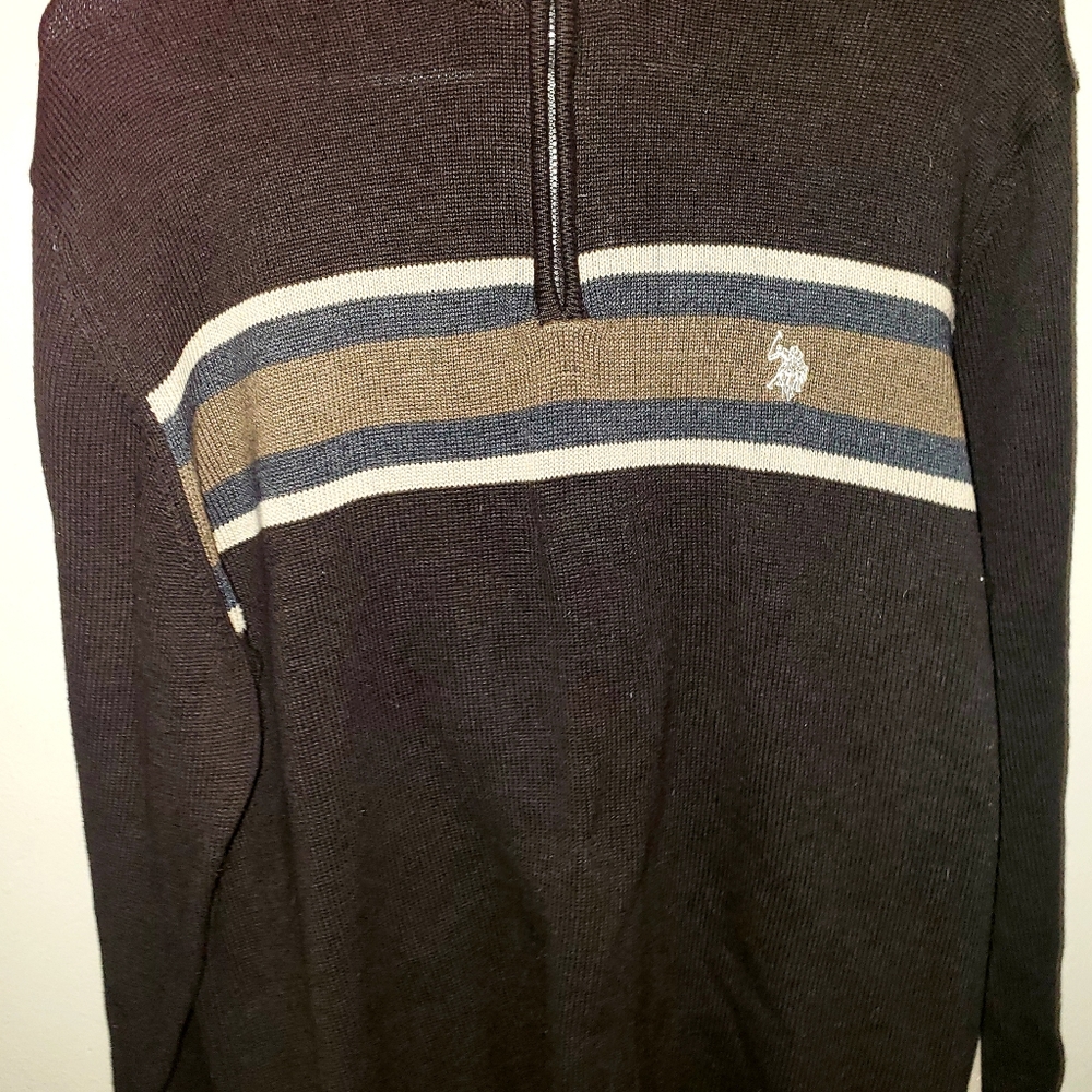 POLO US ASS mens sweater 1/4 zip up